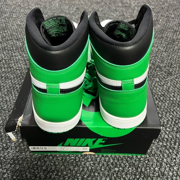 NIB Air Jordan 1 Retro High OG Lucky Green Hightop Sneakers Size 13